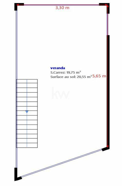 Duplex - 68 m² - 2 pièces