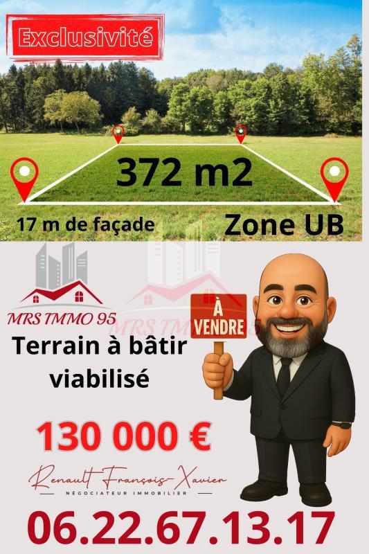 Terrain constructible - 372 m²