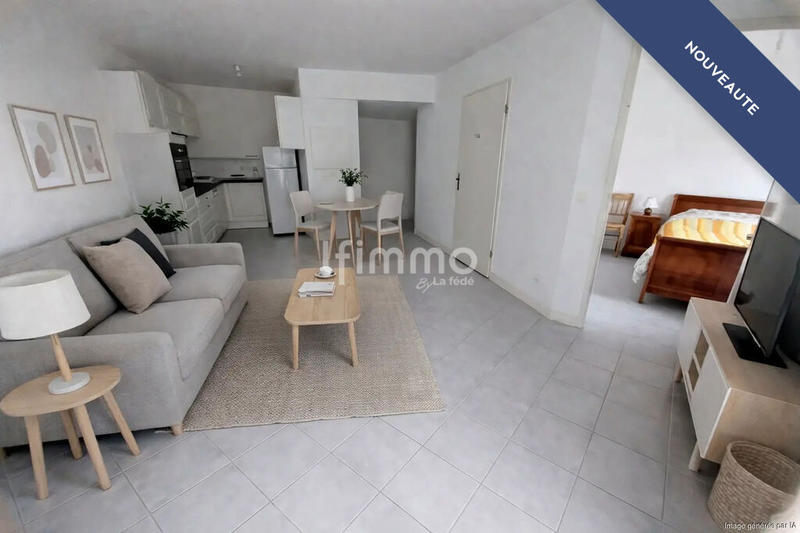 Appartement - 44 m² - 2 pièces