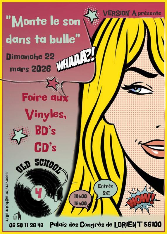Foire aux vinyles - bd's - cd's