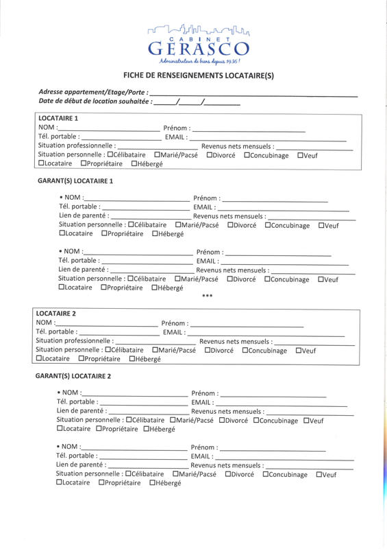 Appartement - 36 m² - 2 pièces