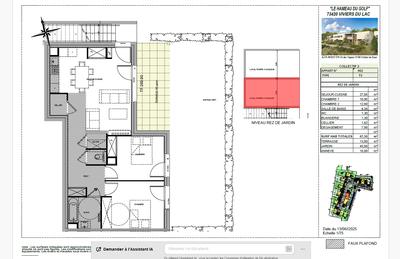 Appartement - 68 m² - 3 pièces