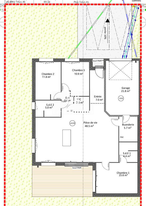 Maison - 112 m² - 5 pièces