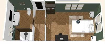 Appartement - 100 m² - 3 pièces