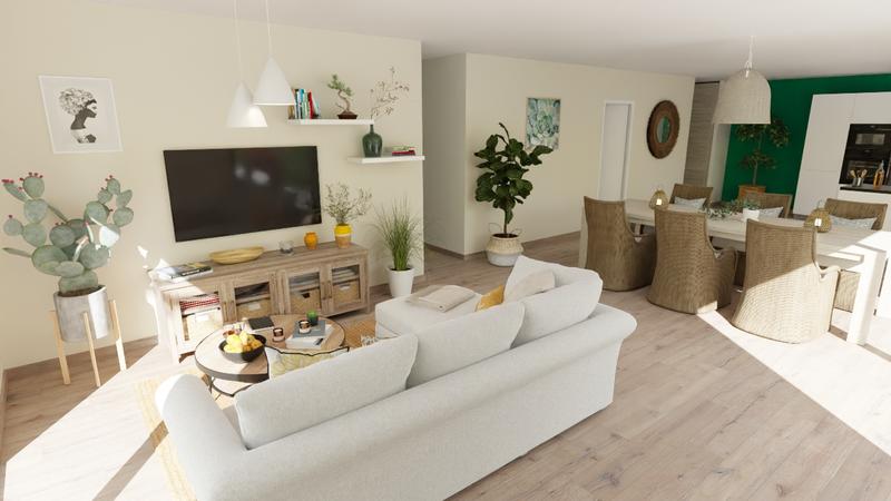 Maison - 90 m² - 5 pièces