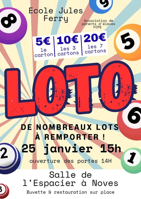 Loto Fcpe École Jules Ferry