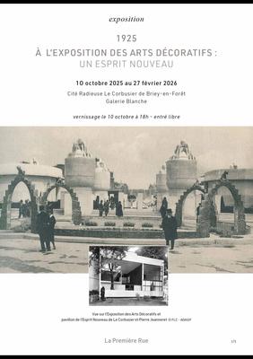1925 à l'exposition des arts décoratifs : un esprit nouveau
