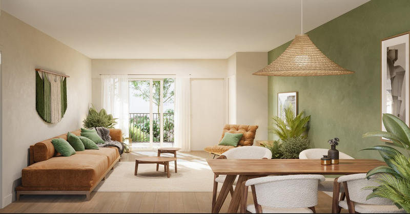 Appartement - 47 m² - 2 pièces