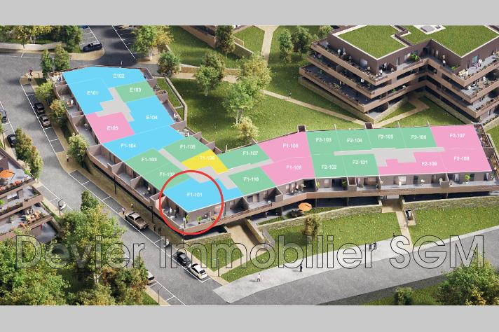 Appartement - 82 m² - 4 pièces