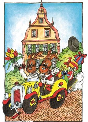 Pâques à Turckheim : marché de Pâques