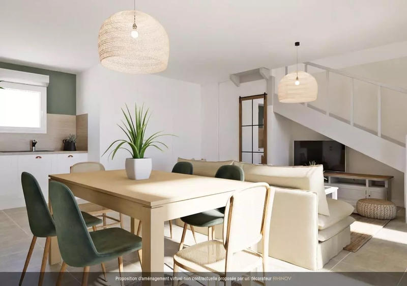 Maison - 74 m² - 3 pièces