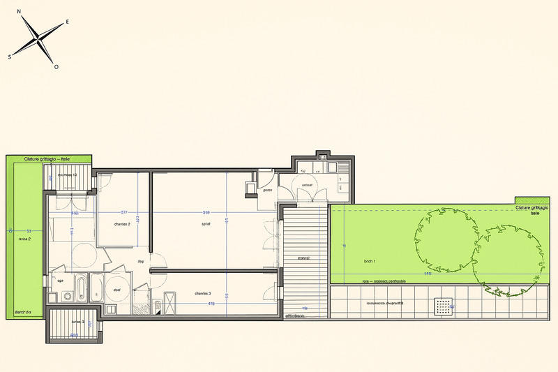 Appartement - 86 m² - 4 pièces
