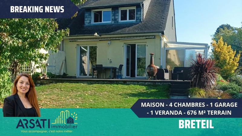 Maison - 103 m² - 6 pièces