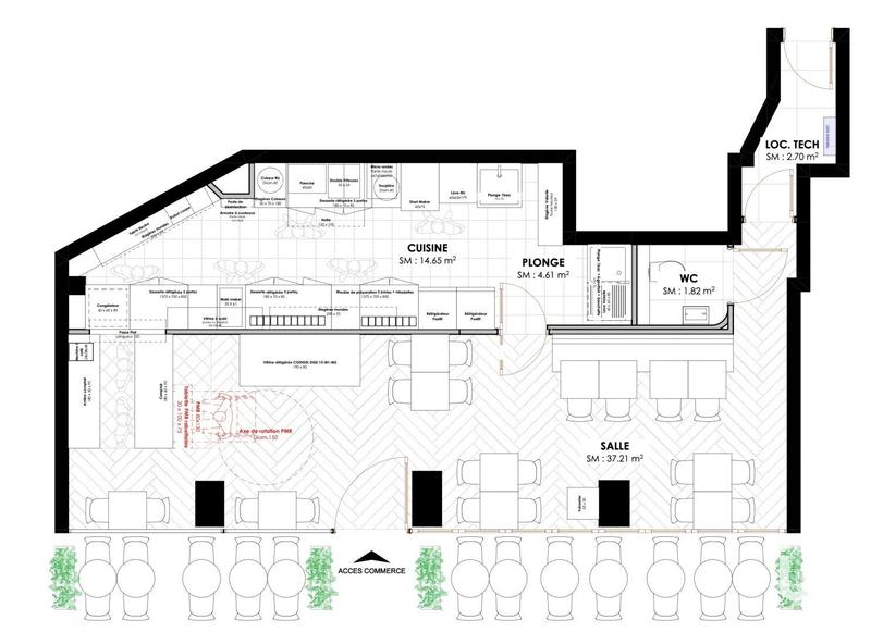 Local commercial - 81 m²