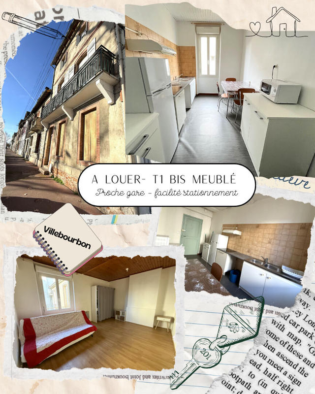 Appartement - 35 m² - 2 pièces