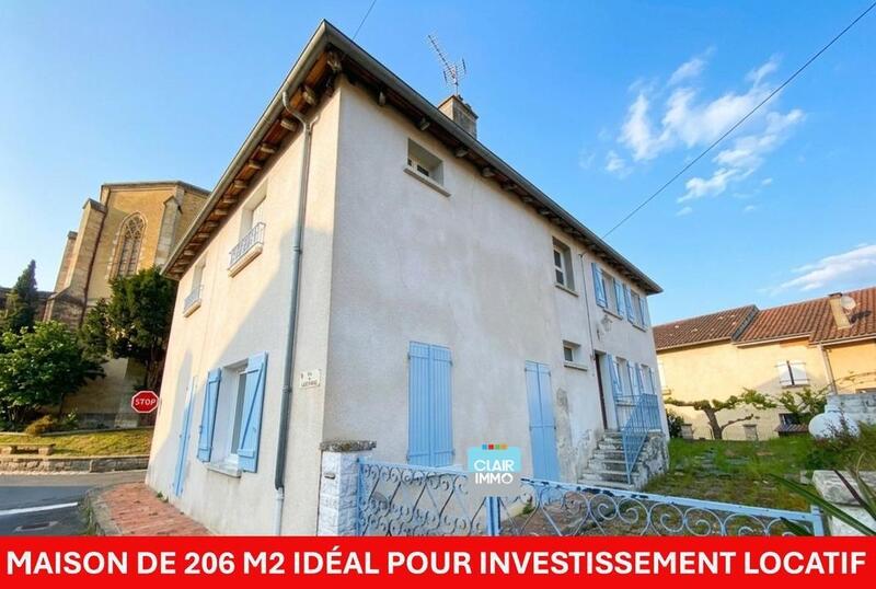 Maison de ville - 206 m² - 9 pièces