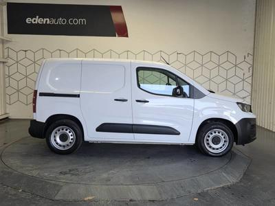Peugeot Partner Fgn Fourgon m 650 Kg Bluehdi 100 s&amp;S Bvm6