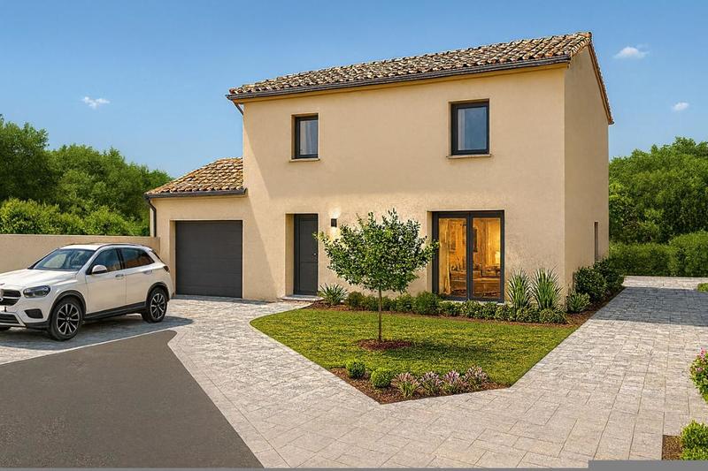 Maison - 90 m² - 5 pièces