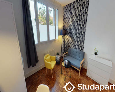 Chambre - 40 m² - 1 pièce