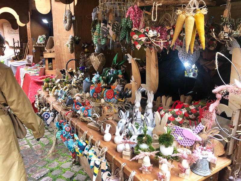 Marché et préludes de Pâques