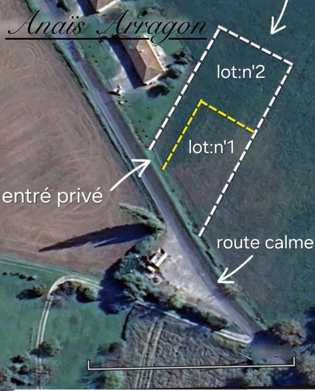 Terrain constructible - 1 316 m²