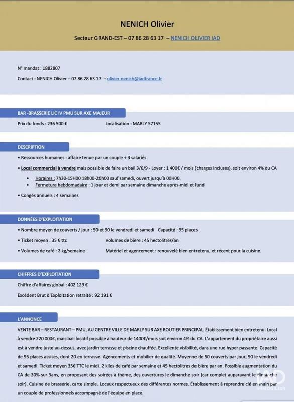 Local commercial - 230 m²