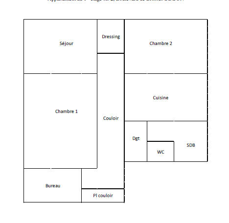 Appartement - 87 m² - 3 pièces