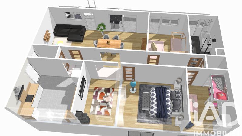 Appartement - 125 m² - 4 pièces