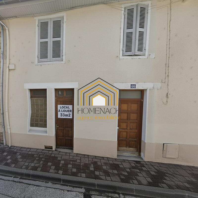 Local commercial - 33 m² - 2 pièces