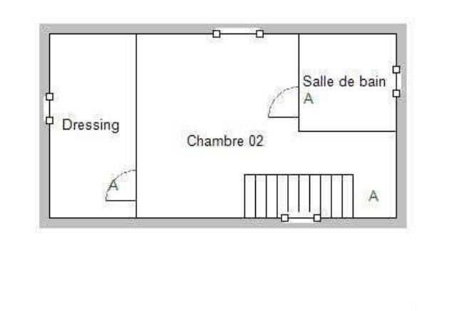Maison - 75 m² - 3 pièces