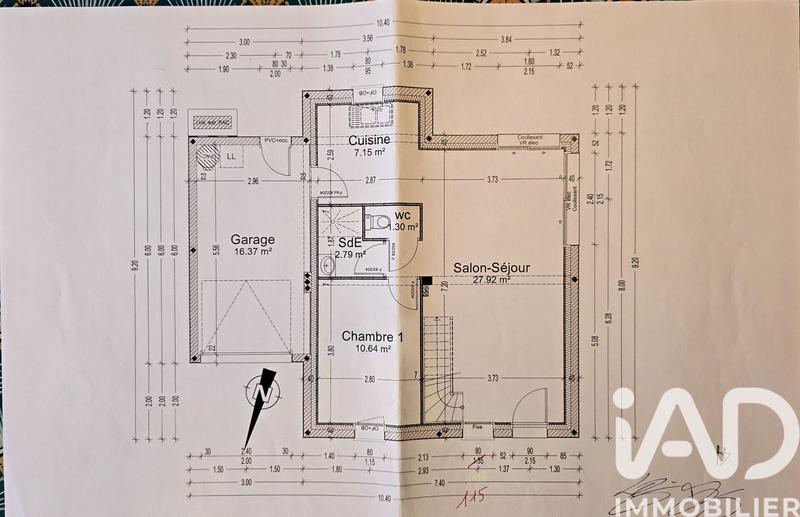 Maison - 103 m² - 6 pièces