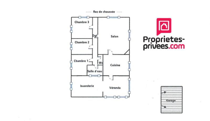 Maison - 79 m² - 5 pièces