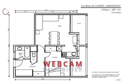 Appartement - 41 m² - 2 pièces