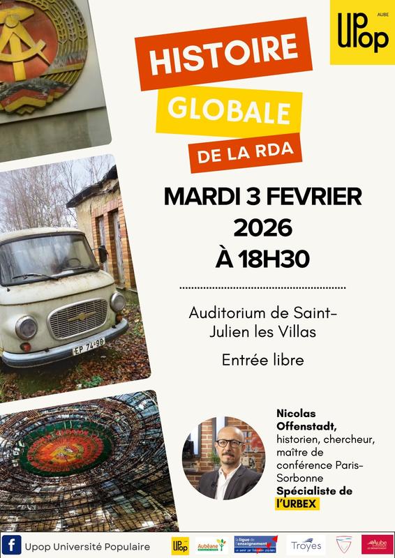 Conférence "Histoire globale de la Rda"