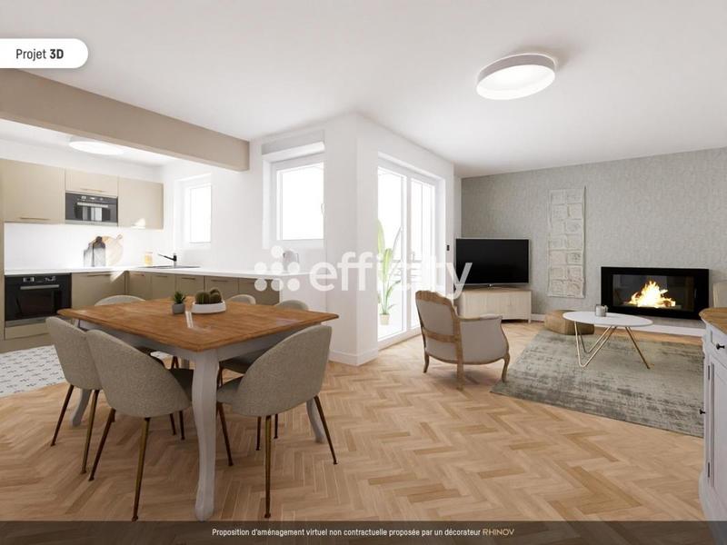 Appartement - 94 m² - 4 pièces