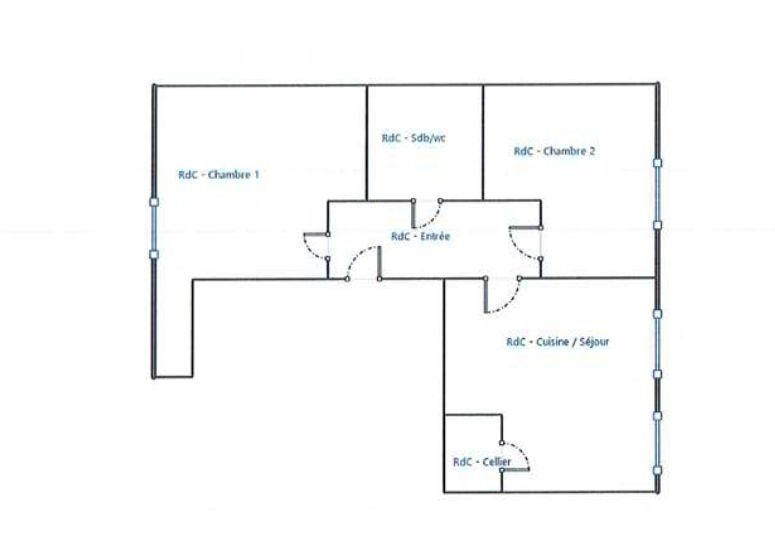 Appartement - 47 m² - 3 pièces