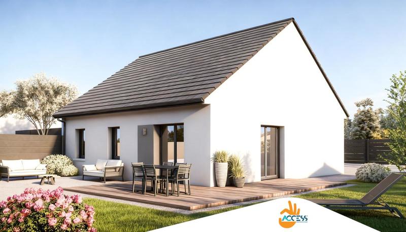 Maison - 88 m² - 5 pièces