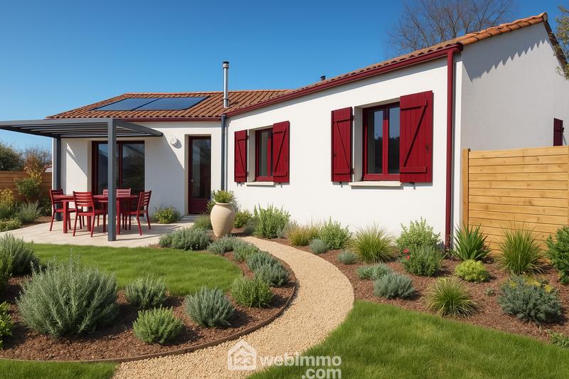 Maison - 104 m² - 5 pièces