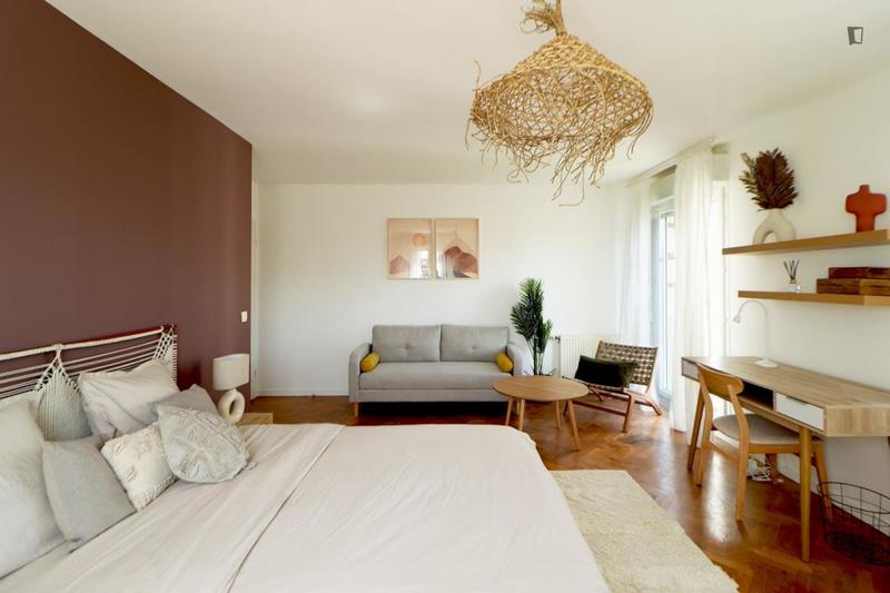 Chambre - 23 m² - 3 pièces