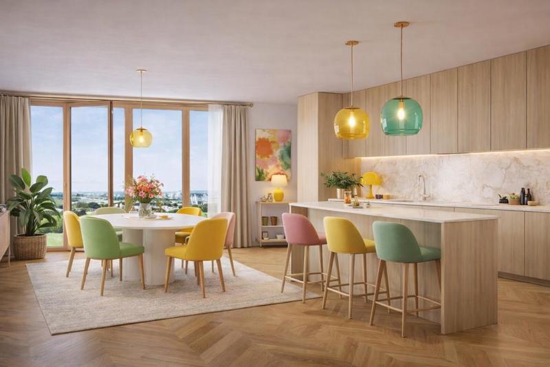 Appartement - 120 m² - 5 pièces