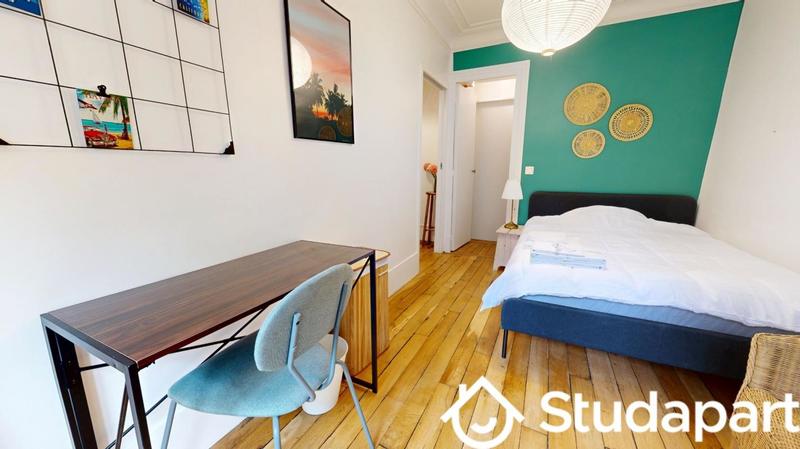 Chambre - 11 m² - 1 pièce