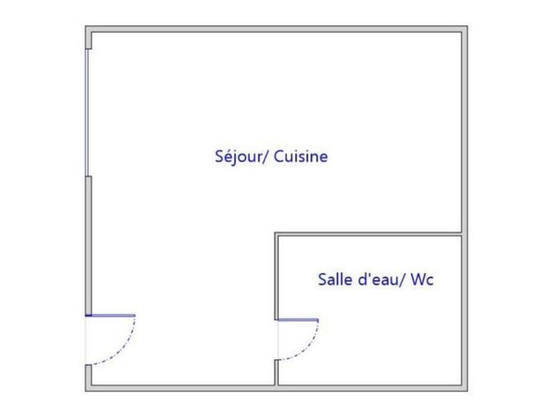 Appartement - 31 m² - 1 pièce