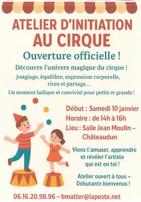 Atelier d'initiation au cirque
