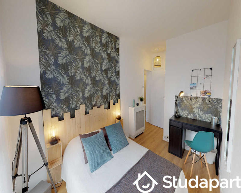 Chambre - 35 m² - 1 pièce