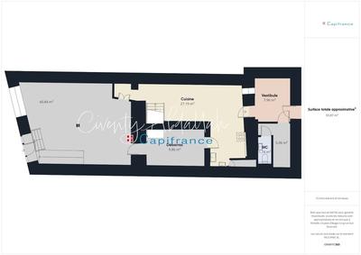 Fonds de commerce - 92 m²