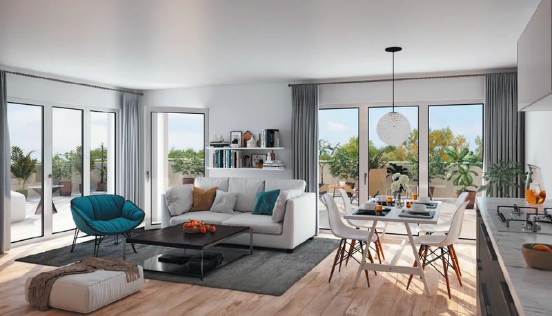 Appartement - 70 m² - 3 pièces