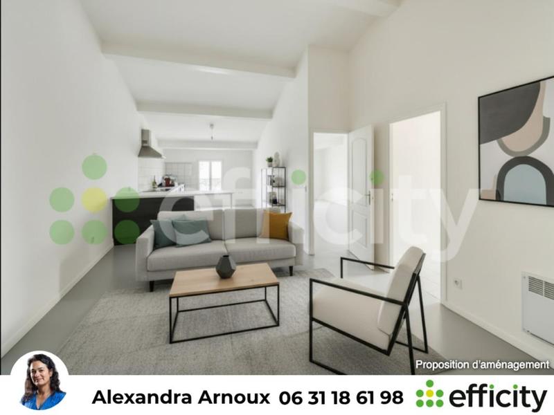 Appartement - 54 m² - 2 pièces