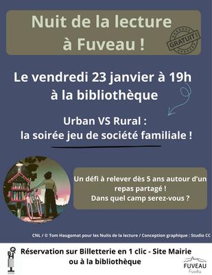 Urban Vs Rural : la soirée défi!