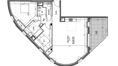 Appartement - 81 m² - 3 pièces