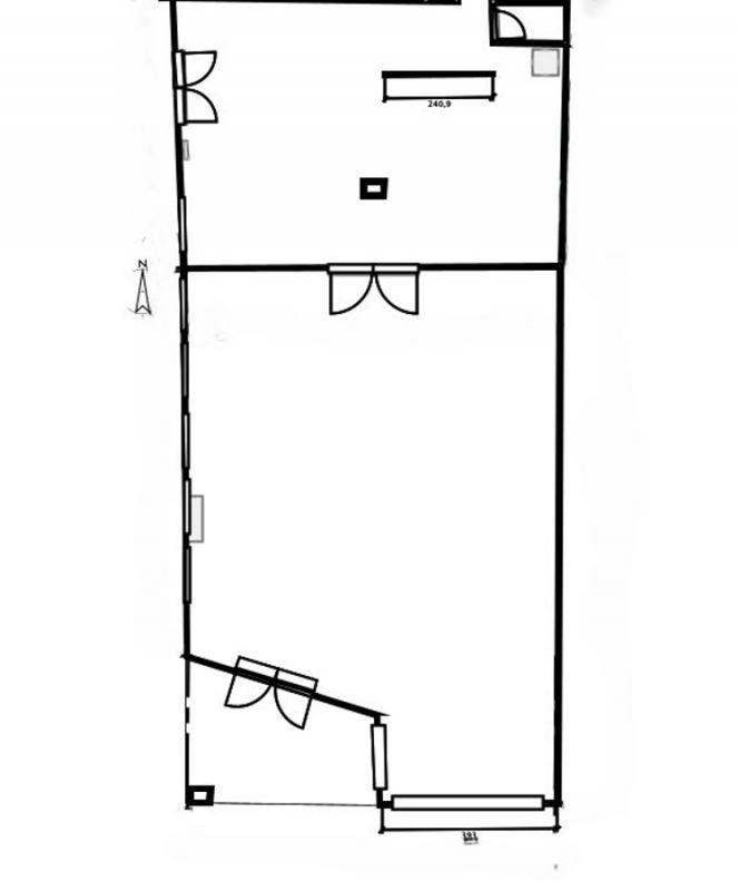 Bureau - 154 m² - 2 pièces